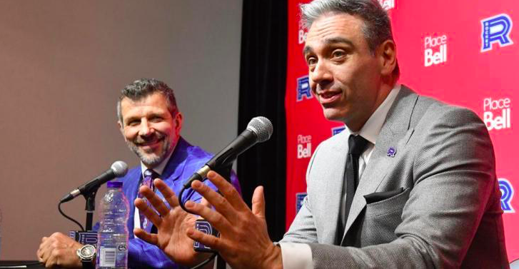 Joël Bouchard n'a jamais coaché un match au niveau PROFESSIONNEL....