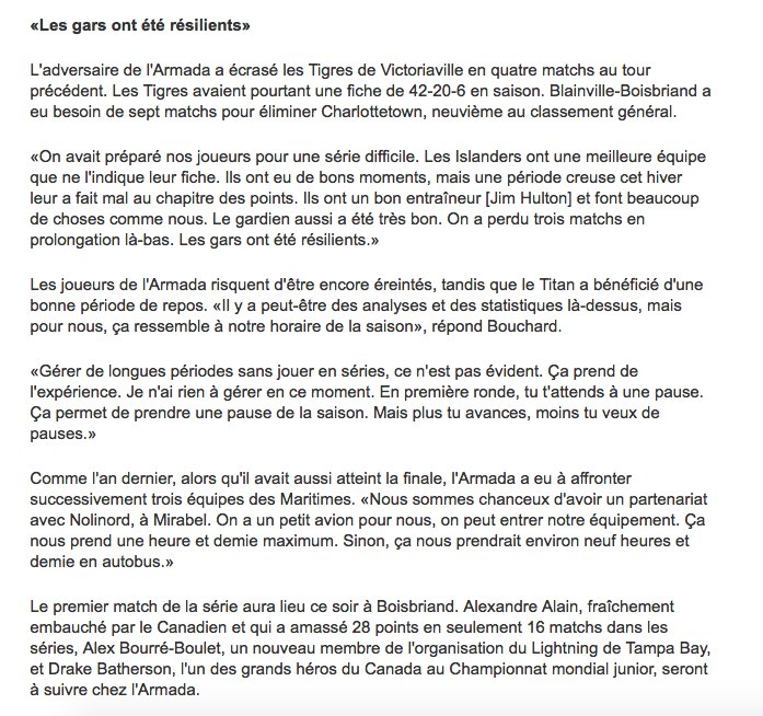 Joël Bouchard prend le monde pour des CAVES...