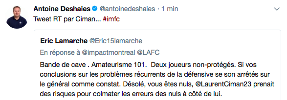 Joey Saputo est un SALE...OUCH...