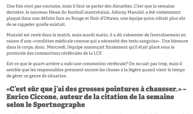 Johnny Manziel COMMOTIONNÉ, mais qui va se SAOULER au HOUSTON AVENUE...vs Cicco l'intello....