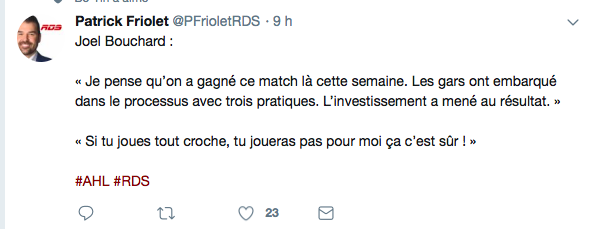 JOJO BOUCHARD doit arrêter de se penser dans un FILM DRAMATIQUE..