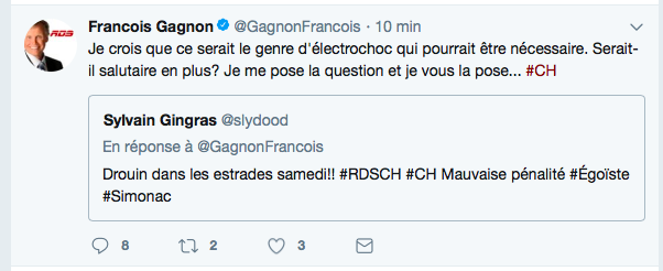 Jonathan Drouin dans les estrades...