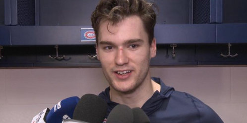 Jonathan Drouin doit CAPOTER...