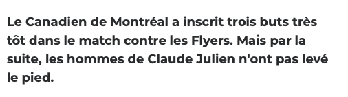 Jonathan Drouin doit prendre des notes...