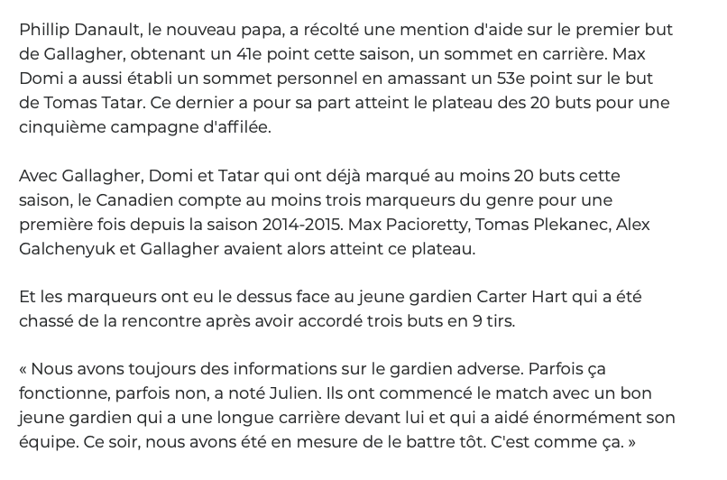 Jonathan Drouin doit prendre des notes...