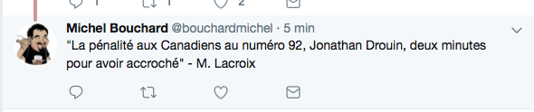 Jonathan Drouin est EXCITÉ comme jamais...mais....