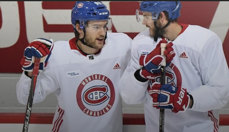 Jonathan Drouin et Alex Galchenyuk sont rendus des CHUMMÉS HORS-GLACE...