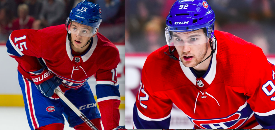 Jonathan Drouin et Jesperi Kotkaniemi n'ont pas encore de CHIMIE HORS-GLACE..