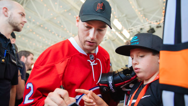 Jonathan Drouin le TIMIDE qui prend ses repères....