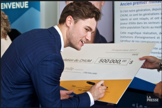 Jonathan Drouin ne passe pas INCOGNITO au SOUSBOIS...