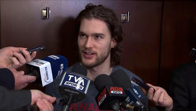 Jonathan Drouin pense que c'est une bonne chose...