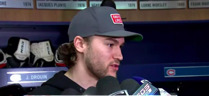 Jonathan Drouin reçoit un CONSEIL de Dany Dubé...