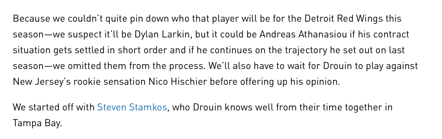 Jonathan Drouin veut être comme Patrice Bergeron...avant Auston Matthews???????