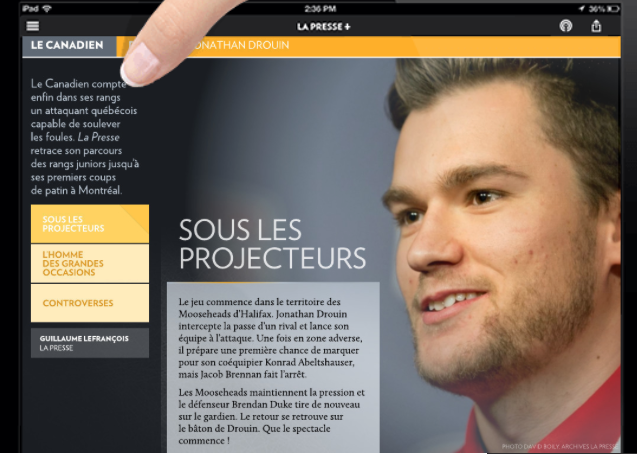  Jonathan Drouin...entre TALENT et CONTROVERSE...