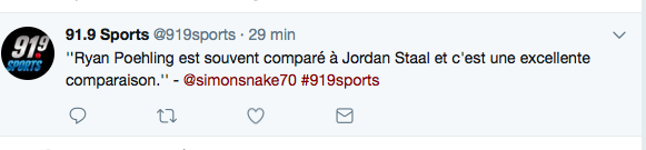 Jordan Staal et Torey Krug à Montréal?????