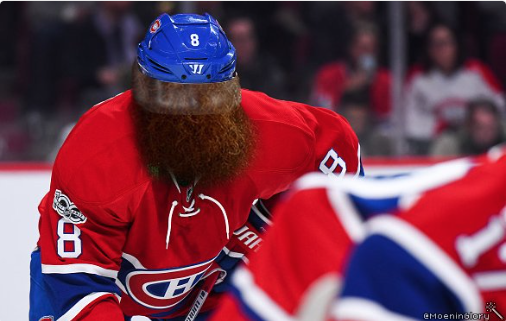Jordie Benn était POURRI ce matin à l'entraînement.