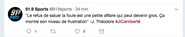 José...prend un MALIN PLAISIR... À DESCENDRE Carey Price...