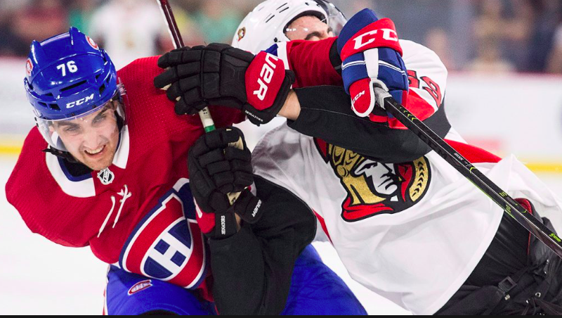 Josh Brook CAPITAINE de la WHL contre la Russie..
