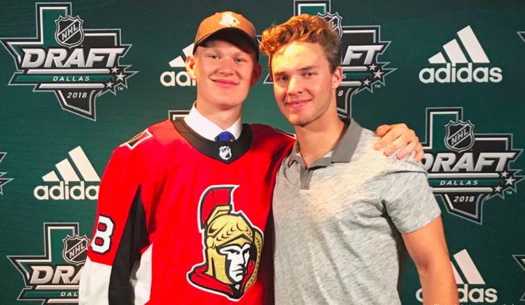 Josh Norris...le MEILLEUR CHUMMÉ de Brady Tkachuk..