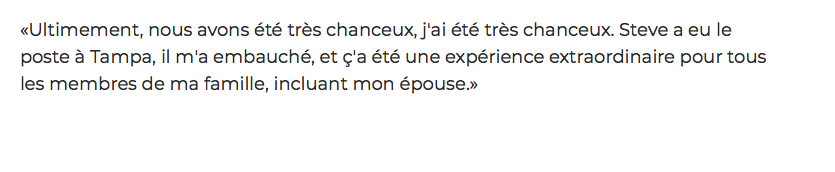 Julien Brisebois...et le PARCOURS digne de CENDRILLON..
