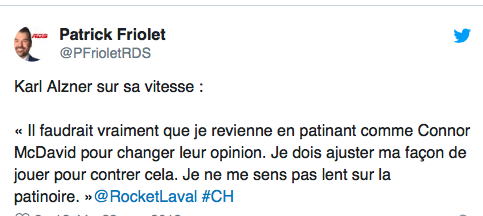 Karl Alzner fait PITIÉ..à lui-même..