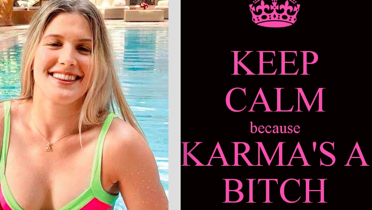 KARMA is...a GENIE BOUCHARD...