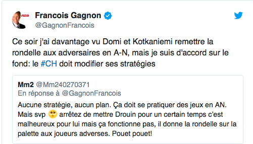 Kirk Muller continue de se faire INSULTER sur twitter...MAIS....