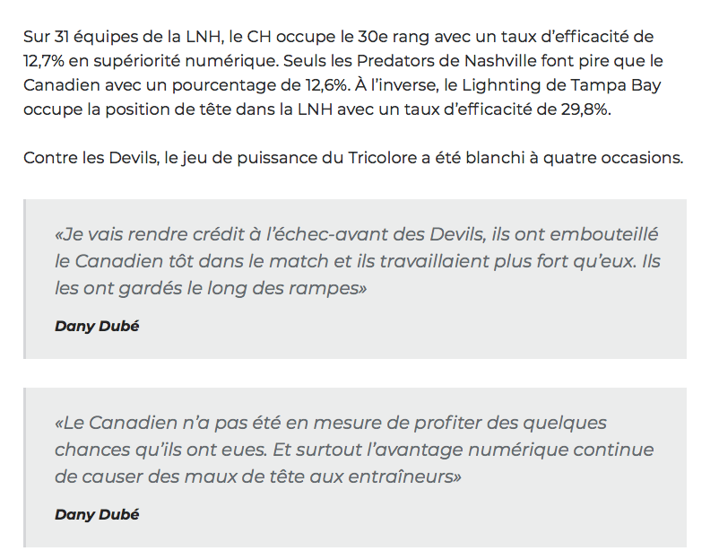 Kirk Muller va perdre sa JOB?