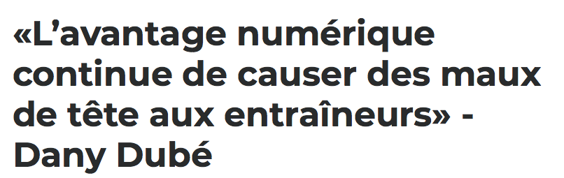 Kirk Muller va perdre sa JOB?​
