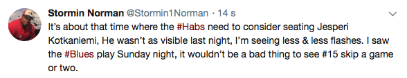 Kotkaniemi dans les estrades ?