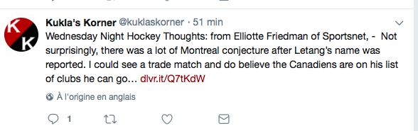 Kris Letang ÉCHANGÉ à Montréal!!! Selon...
