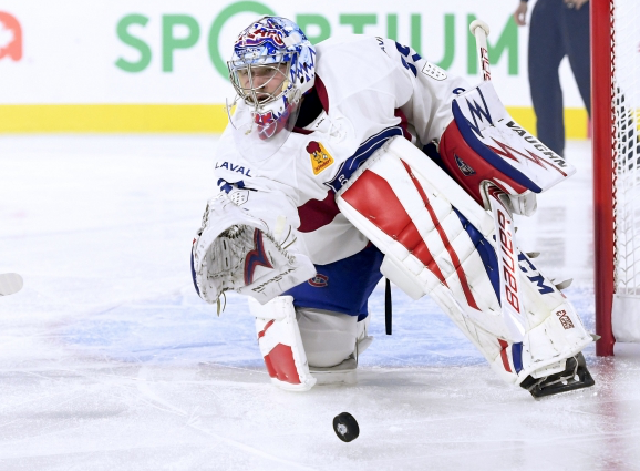 Là, c'est vrai que Charlie Lindgren, ne sera pas échangé...