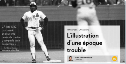 La COKE...Est passé du BASEBALL au hockey...
