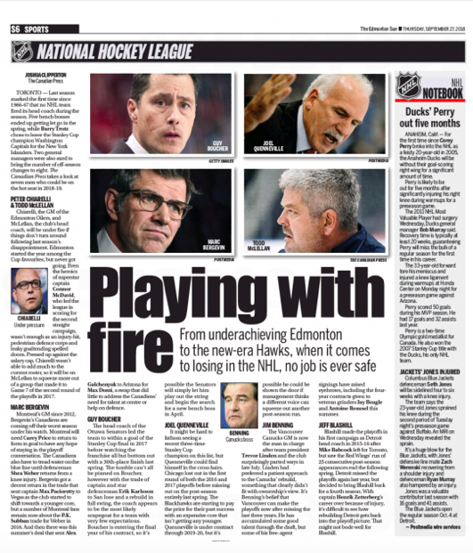 La dernière année de Marc Bergevin...pour Jack Hughes...et le ROI....
