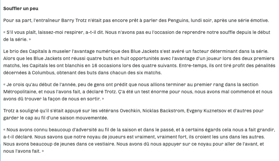  La dernière chance pour Ovie...