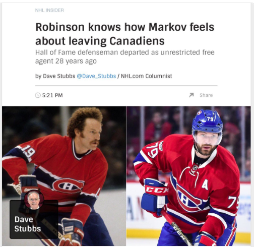 La différence entre Robinson et Markov...