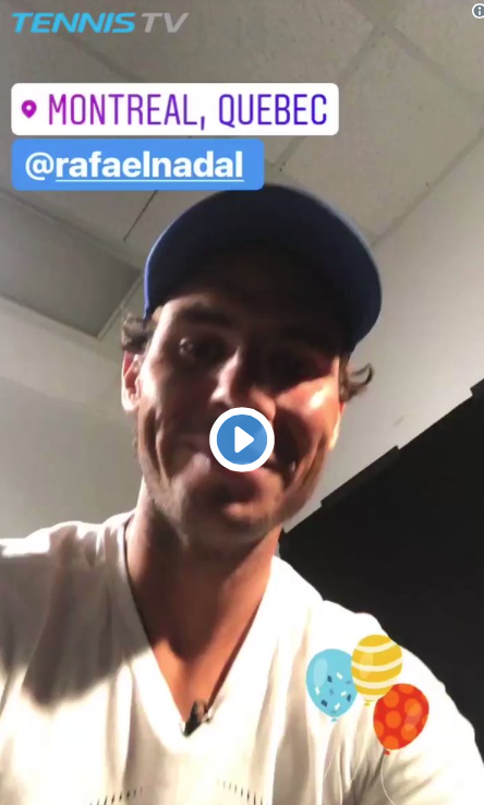 La fête de Federer...à Montréal...