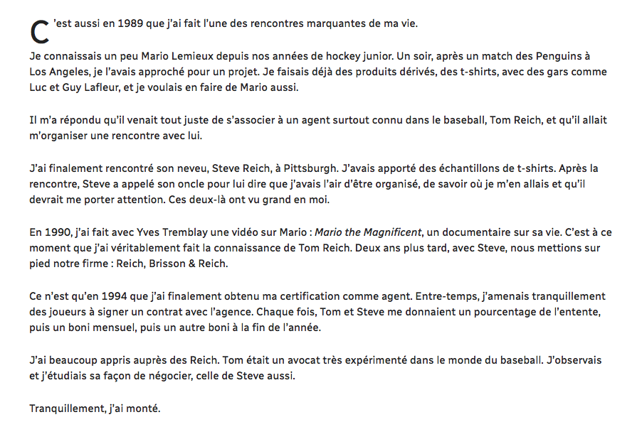 La FOLLE HISTOIRE de PAT BRISSON...l'homme qui va amener John Tavares à Montréal...
