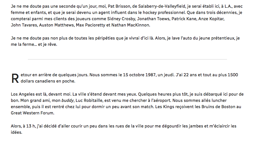 La FOLLE HISTOIRE de PAT BRISSON...l'homme qui va amener John Tavares à Montréal...