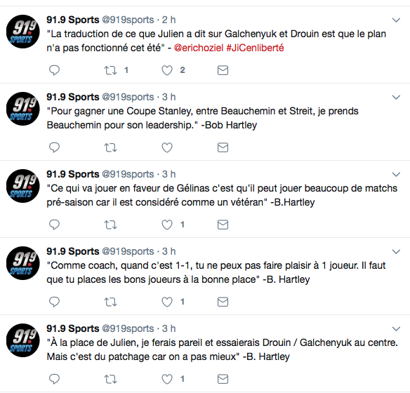 La GANG de Lajoie CRACHE sur le CH lors de cette journée de rentrée...