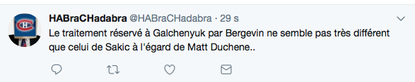 La LIAISON CHUCKY-DUCHENE est sur toutes les lèvres ce soir..
