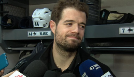 La LNH a averti Marc-Edouard Vlasic assurément...