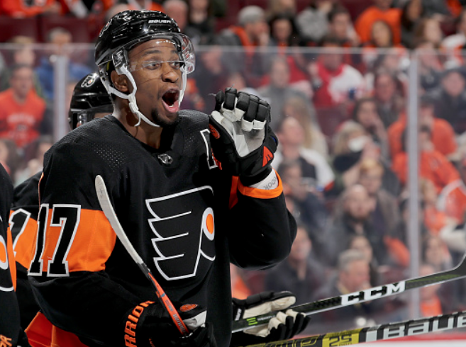 La machine est ouverte pour Wayne Simmonds...