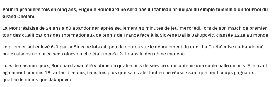 La PERDANTE a encore parlé..