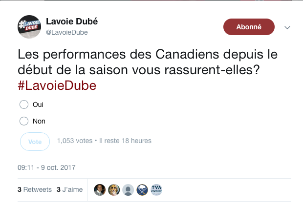 LA PIRE QUESTION du JOUR...