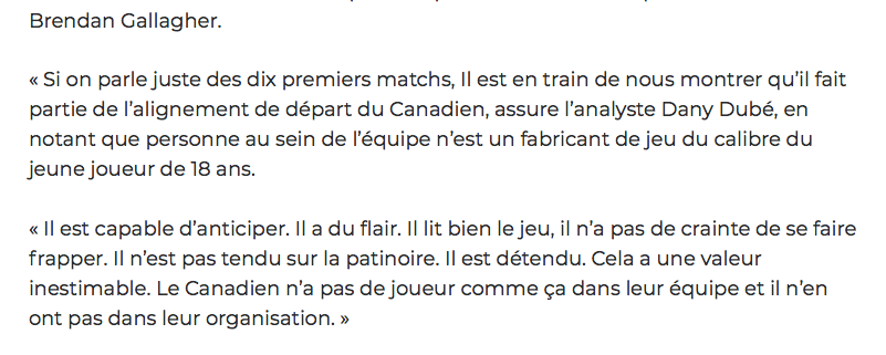 La plus grande force de Jesperi Kotkaniemi...