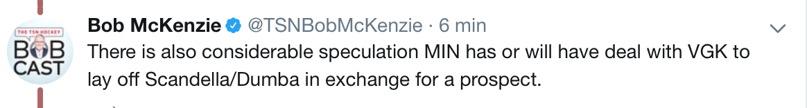 La porte est ouverte, pour Eric Staal à Montréal...