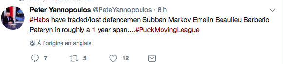 La preuve que Marc Bergevin...IMPROVISE...