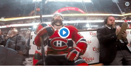 La réaction de Jonathan Drouin..Comme quand quelqu'un te donne des RAISINS SECS à l'HALLOWEEN...