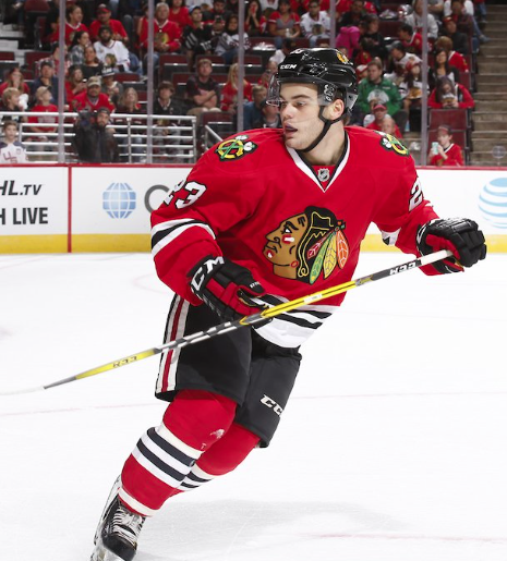 La seule chose que Andrew Shaw avait de plus que DeBrincat...